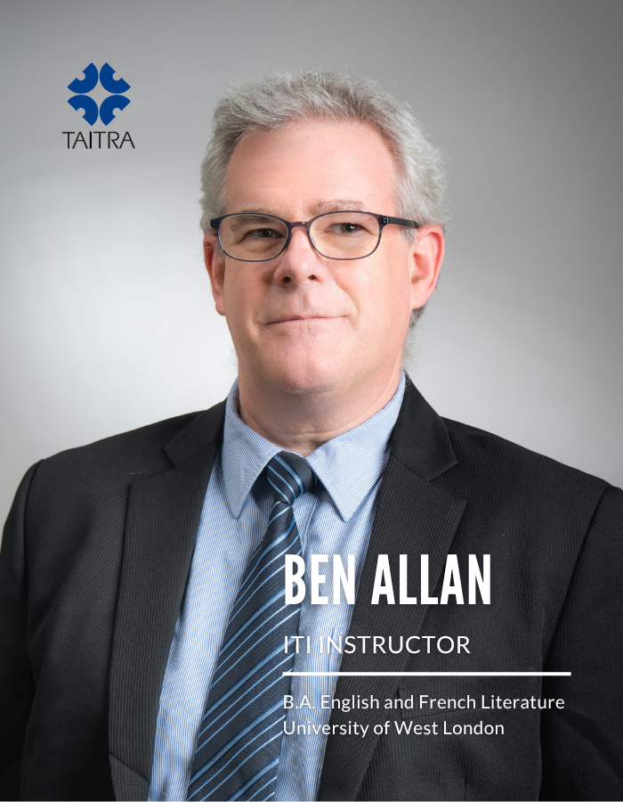 ITI講師-Ben Allan